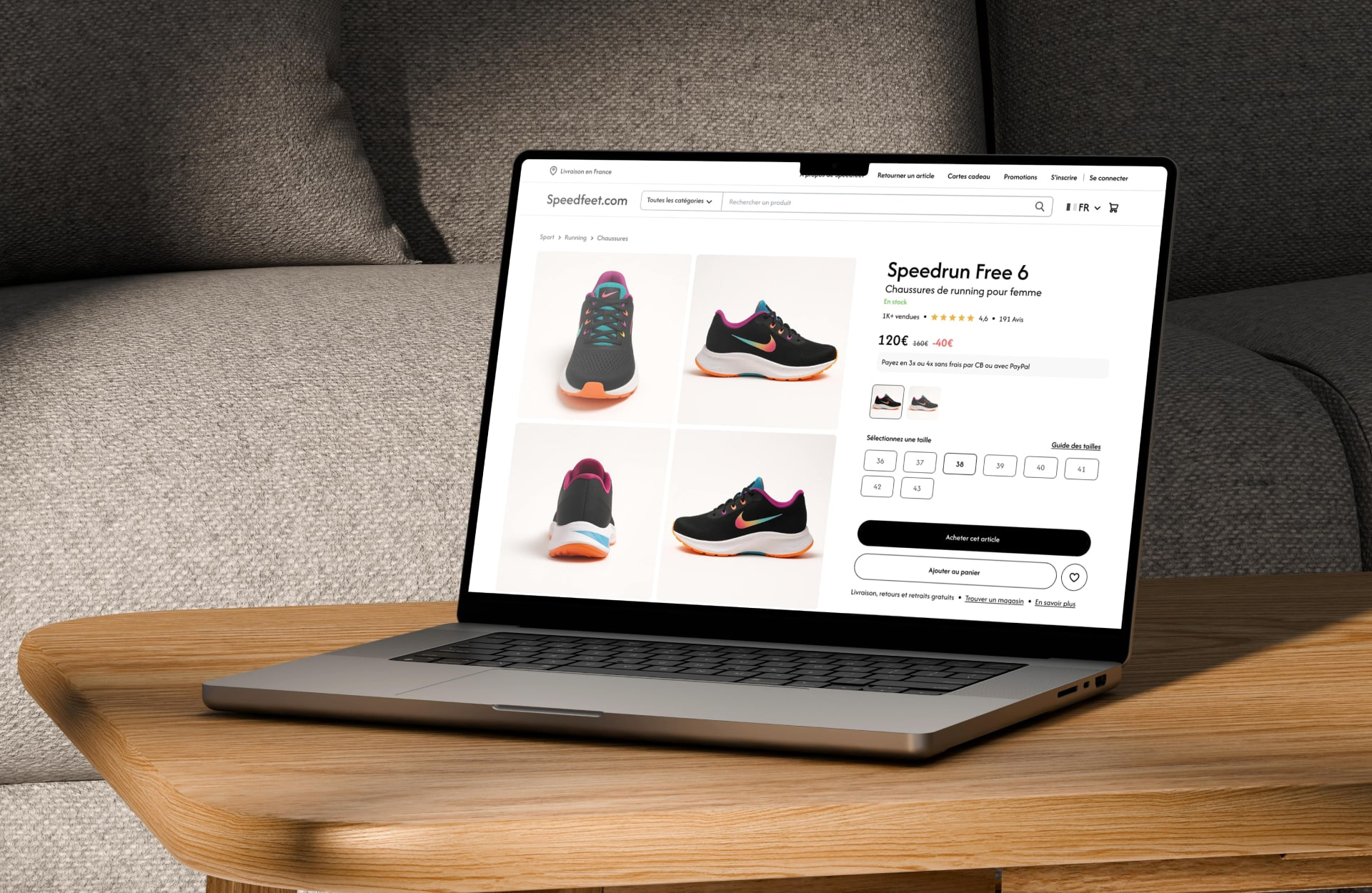 Fiches produit - Évolution en 5 mois